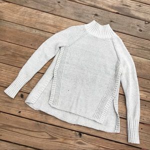 Gray American Eagle Turtle Neck Sweater
